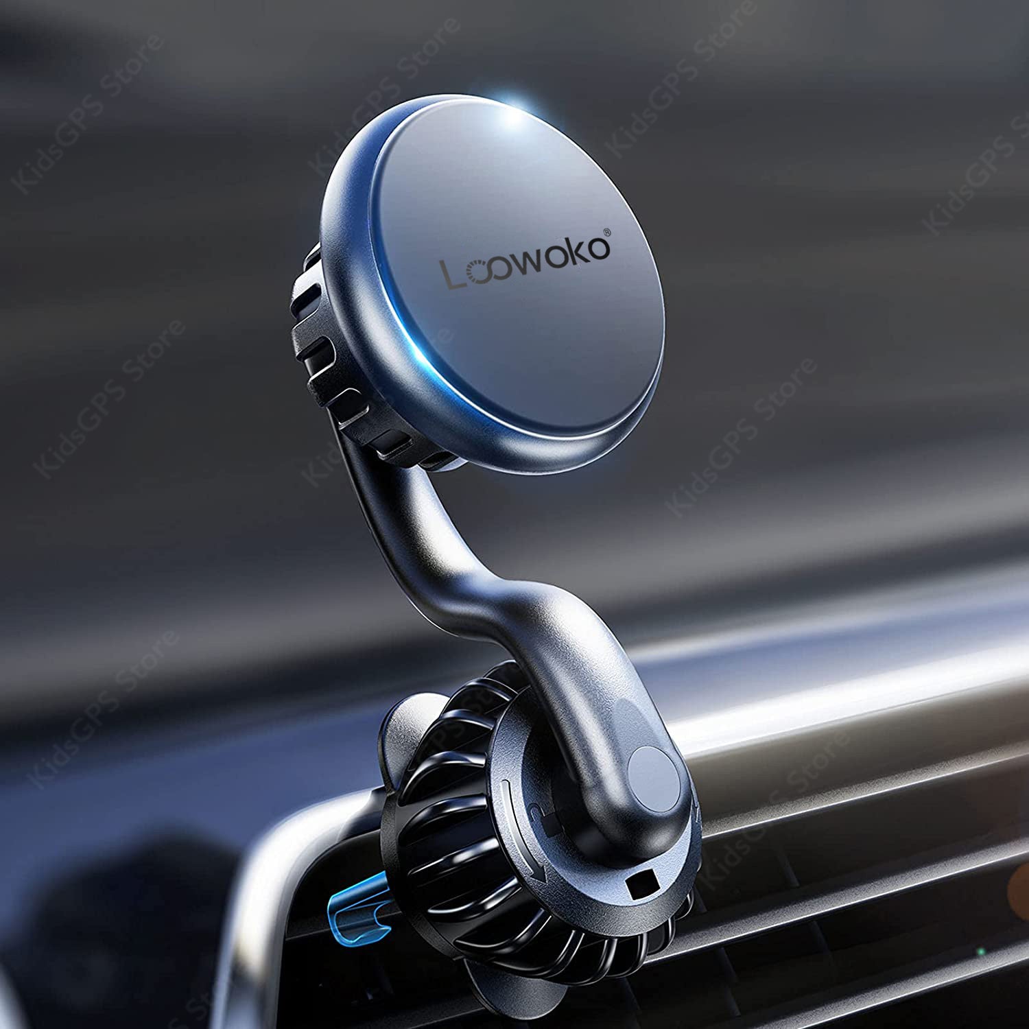 Suport telefon auto magnetic Loowoko Fix IT Long Suport telefon auto magnetic Loowoko Fix IT Long